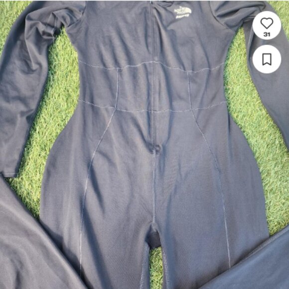 skimsxnorthface Black body suit - Picture 1 of 7